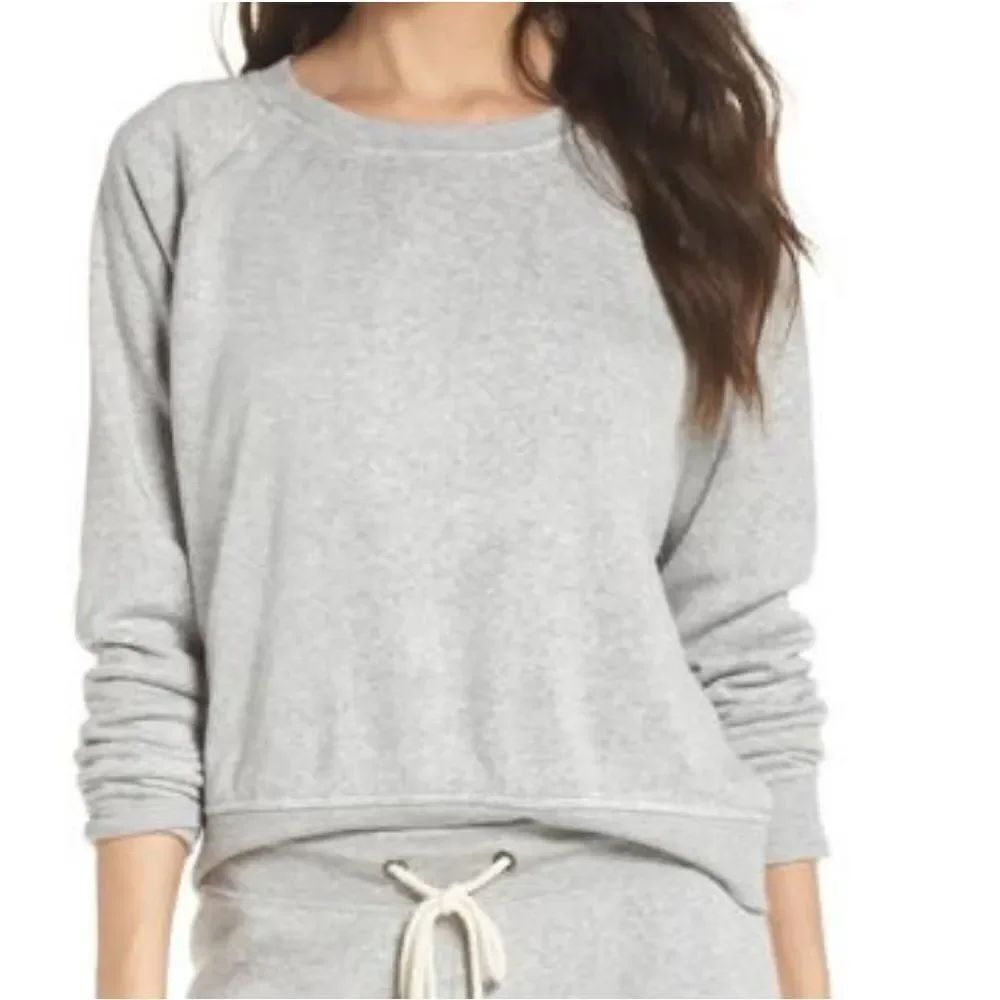 Make + Model Dreamy Raglan Sweatshirt sz Large